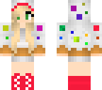 cake girl raibow
