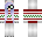 christmas polar bear