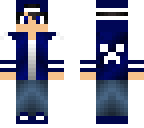 cool blue cap dude