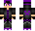 cool purple dude with cap