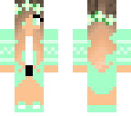 cute mint girl