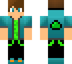 cyan slime boy