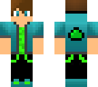 cyan slime boy edit