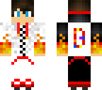 flame man b