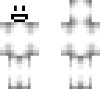 flowey the flower black and white