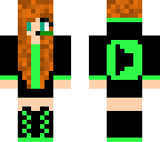 gamer girl green 