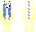 golden dino girl