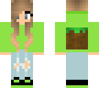 green tomboy with hoodie