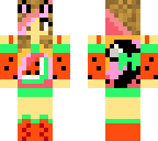 melon colored