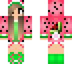 melon girl ombre