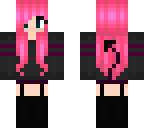 pink haired kawaii