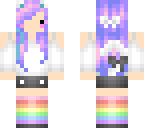 rainbow cat girl