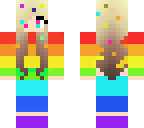 rainbow rinestone girl