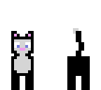 random black cat