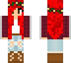red head plaid