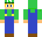 blonde luigi