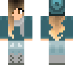 blue girl