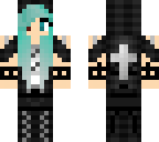blue haired
