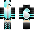 blue wolf girl