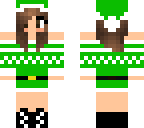 christmas brunette
