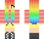 colourful girl
