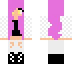 cute bubble gum girl