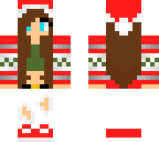 cute christmas chick