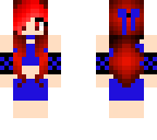 cute girl aphmau with red hair