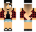 cute plaid girl