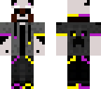 dog yellow purple 