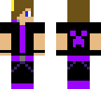gamer guy purple