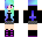 pastel goth girl