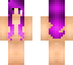 purple hair girl