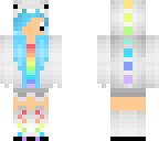 rainbow dino girl