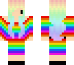 rainbow girl