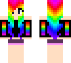rainbow girl for raas do not use skin plz