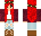 red head plaid