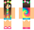 tye dye girl