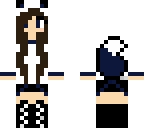 better dark blue wolf girl