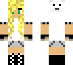 blonde polarbear