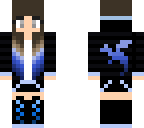 blue ender girl