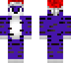 christmas cat purple
