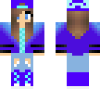cool blue tomboy