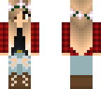 cute plaid girl