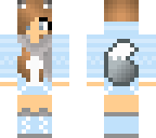 edit wolf scarf hoodie headphone girl
