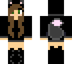 edited panther girl brown hair edition