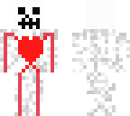 heart broken skeleton