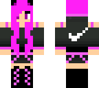 pink cat girl