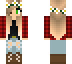 plaid girl edit