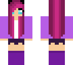purple girl